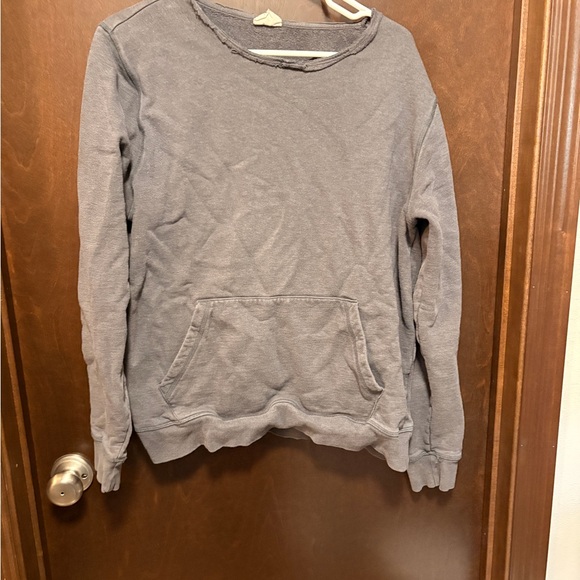Pact Tops - Pact Charcoal Crewneck Top